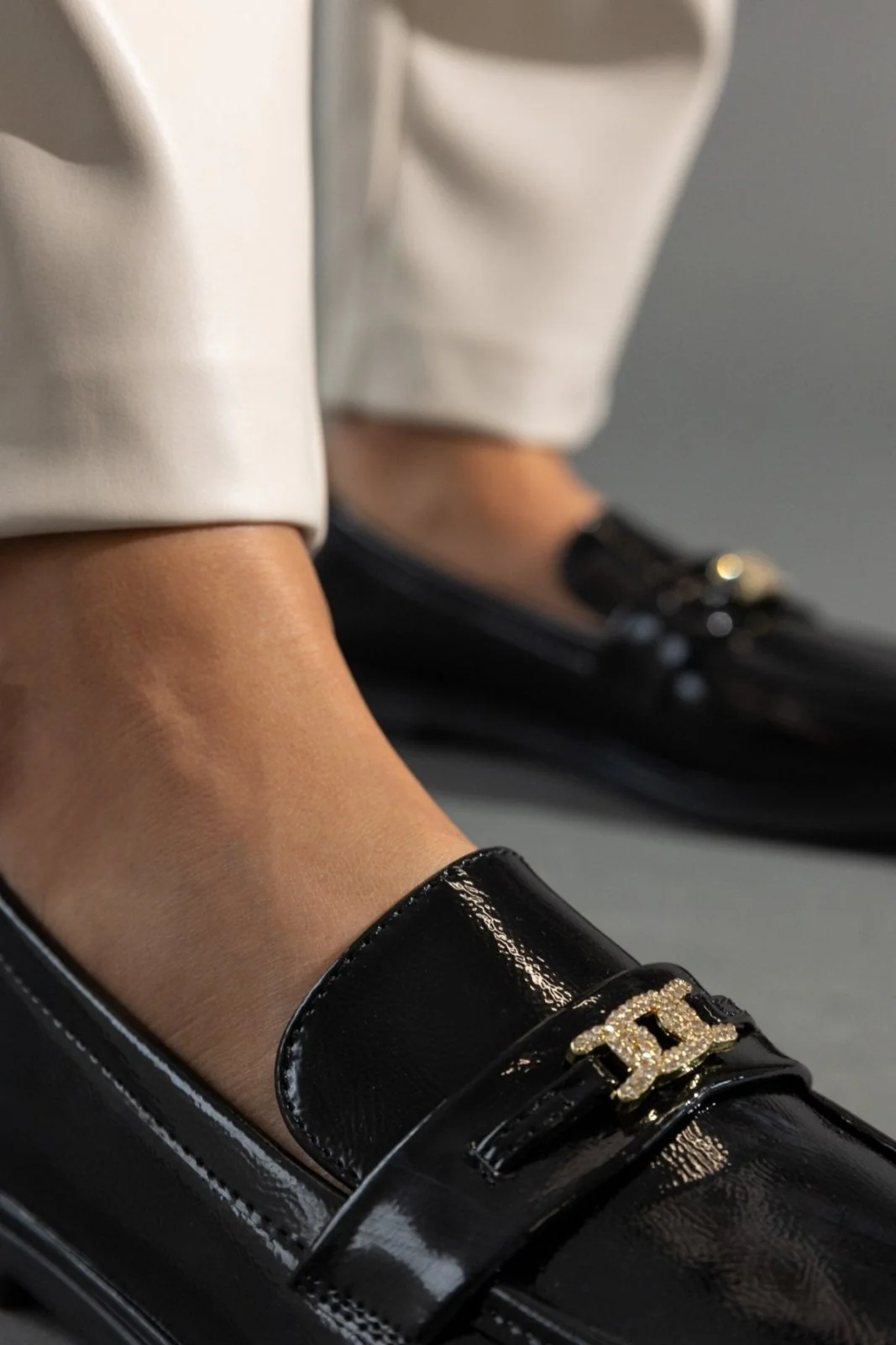 Λουστρίνι loafers - Μαύρο - Image 8