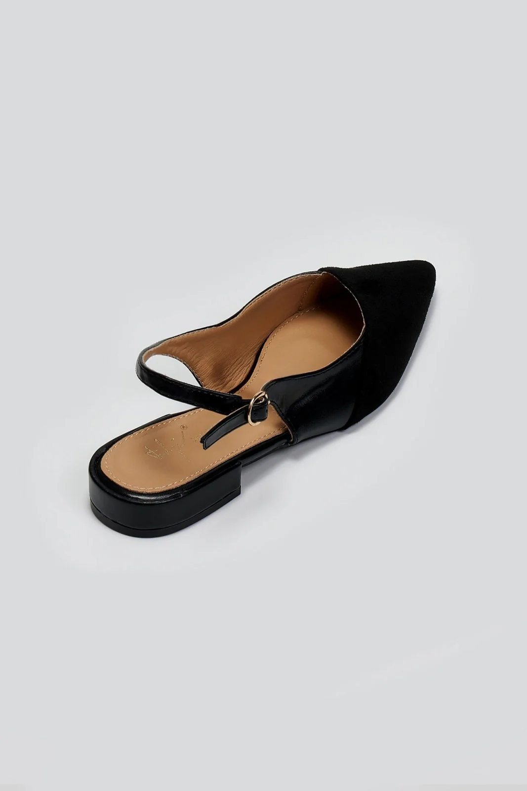 Μυτερές μπαλαρίνες slingback - Μαύρο - Image 8