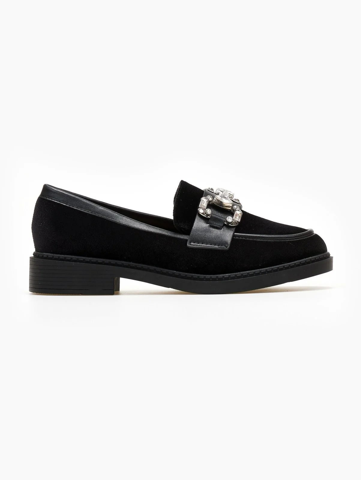 Βελουτέ Loafers - Μαύρο - Image 4