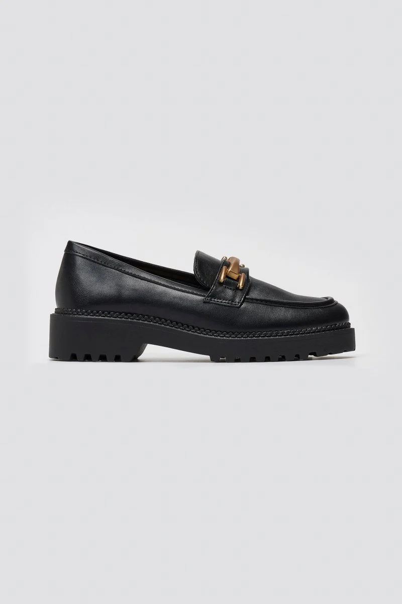 Chunky Loafers - Μαύρο Ματ - Image 3