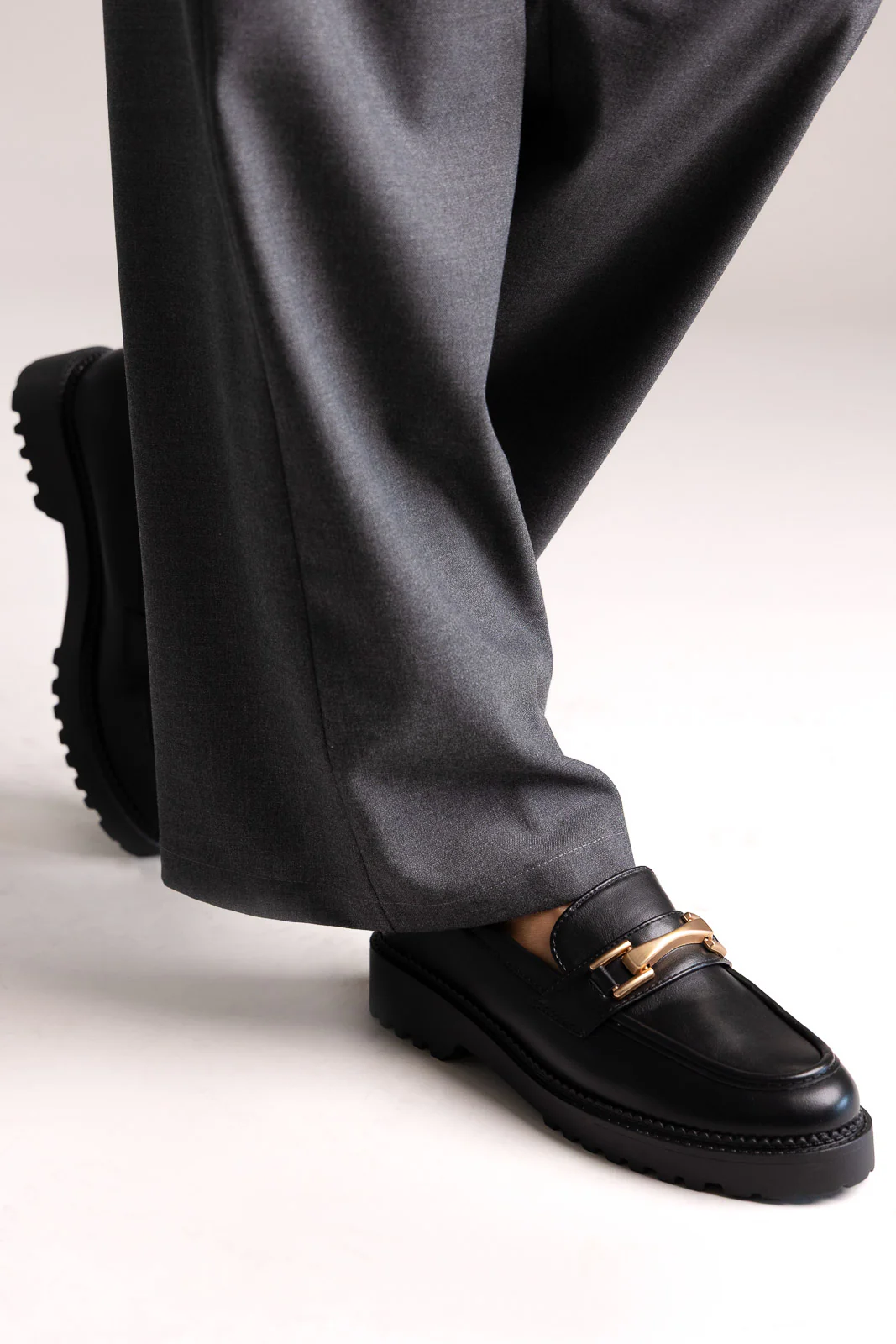 Chunky Loafers - Μαύρο Ματ - Image 9