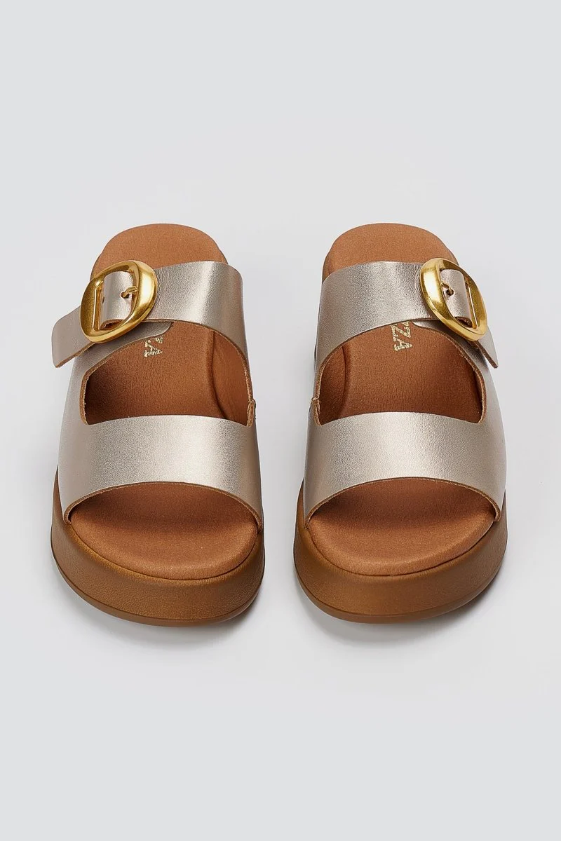Σανδάλια Flatform - Άμμος Ματ - Image 2