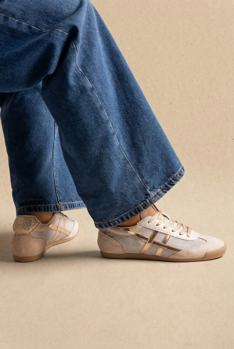 Δετά Sneakers - Χρυσό - Image 3