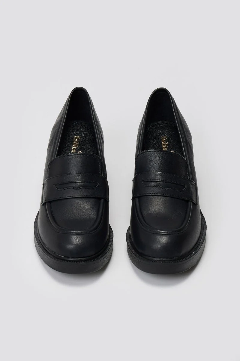 Δερμάτινα loafers - Μαύρο Ματ - Image 8