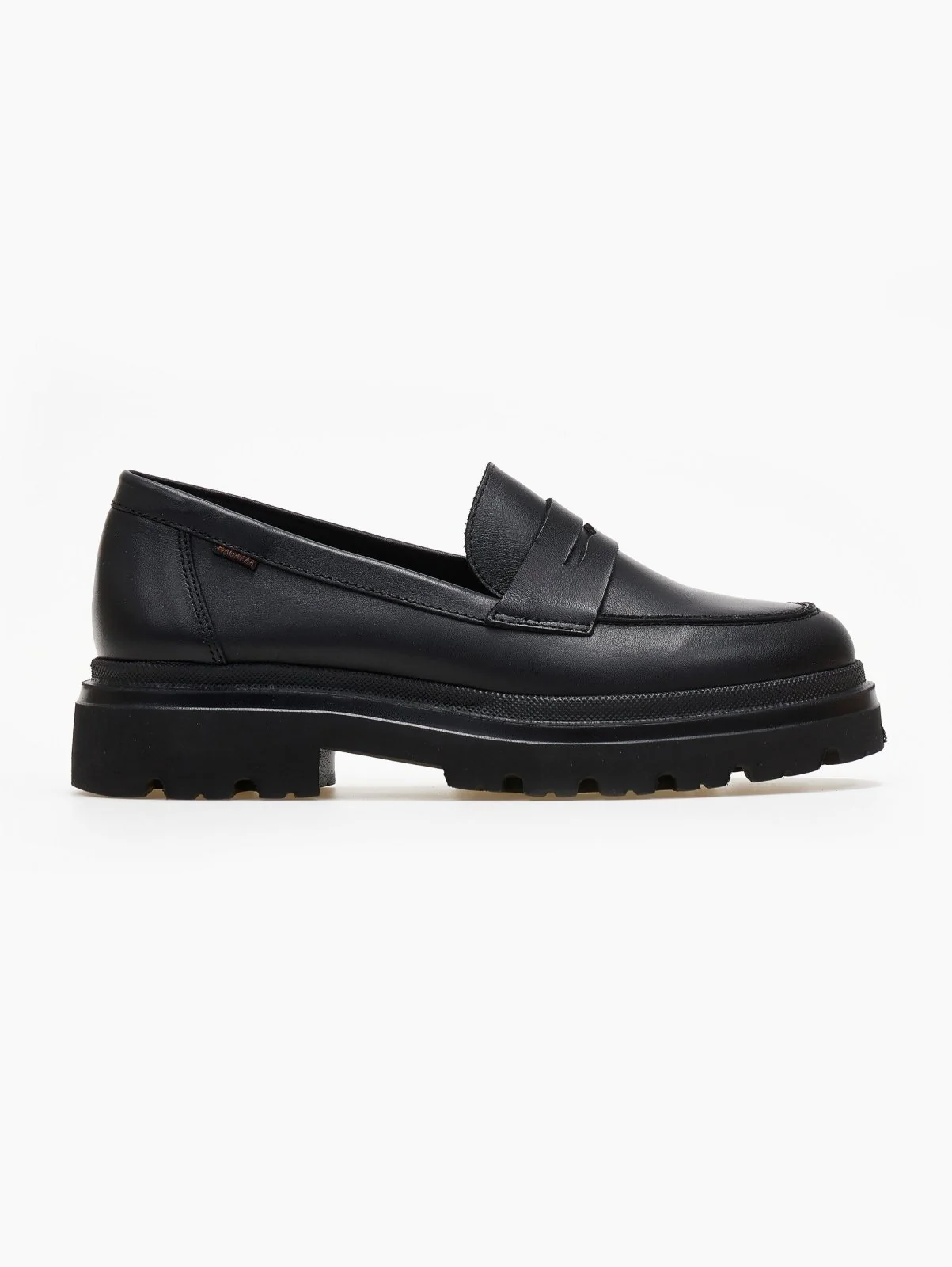Δερμάτινα chunky Loafers - Μαύρο - Image 4