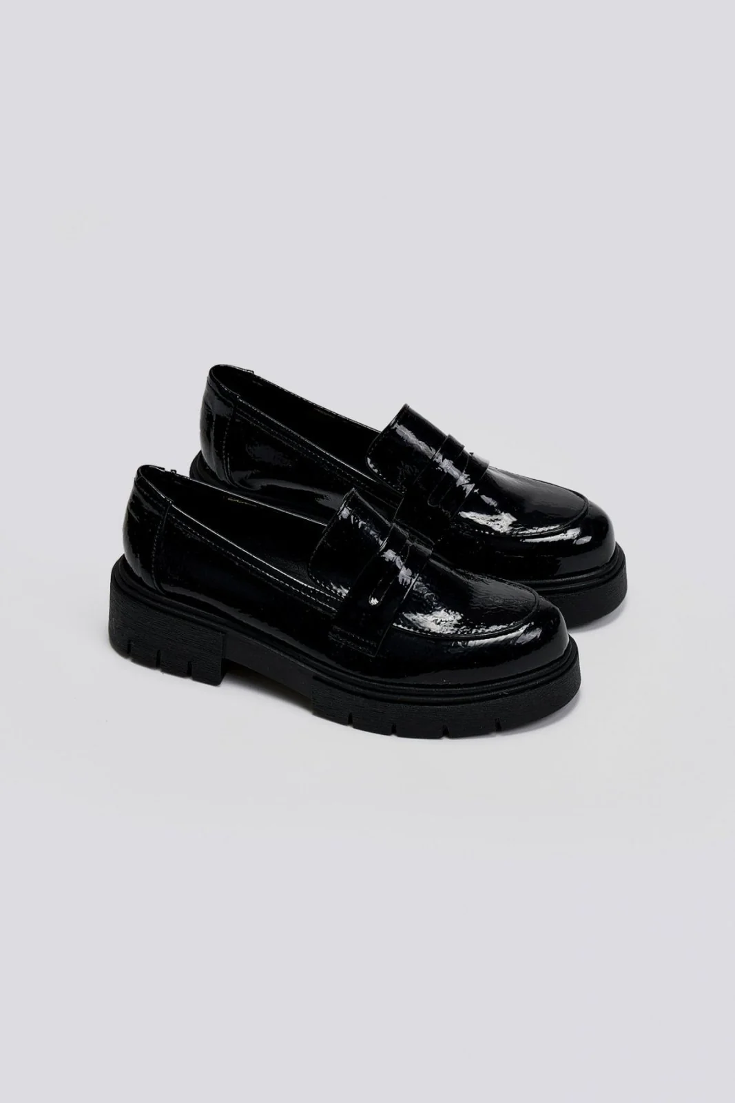 Λουστρίνι Chunky Loafers - Μαύρο - Image 7