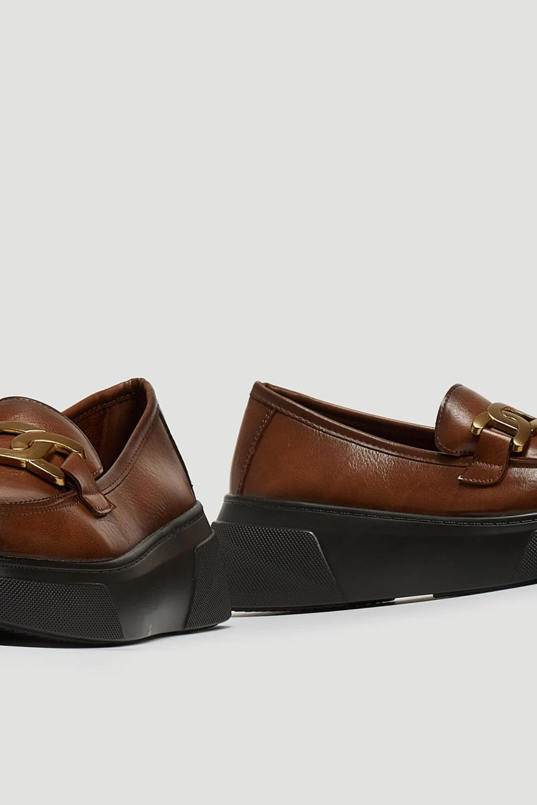Loafers με αγκράφα - Ταμπά - Image 5