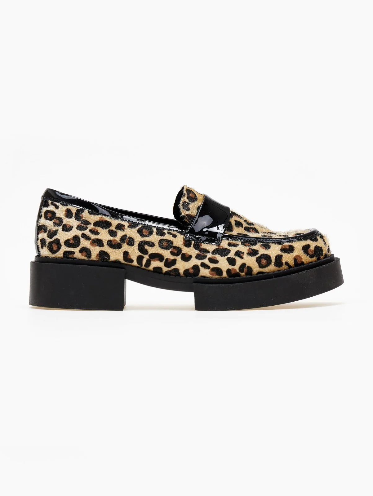 Chunky loafers- Leopard