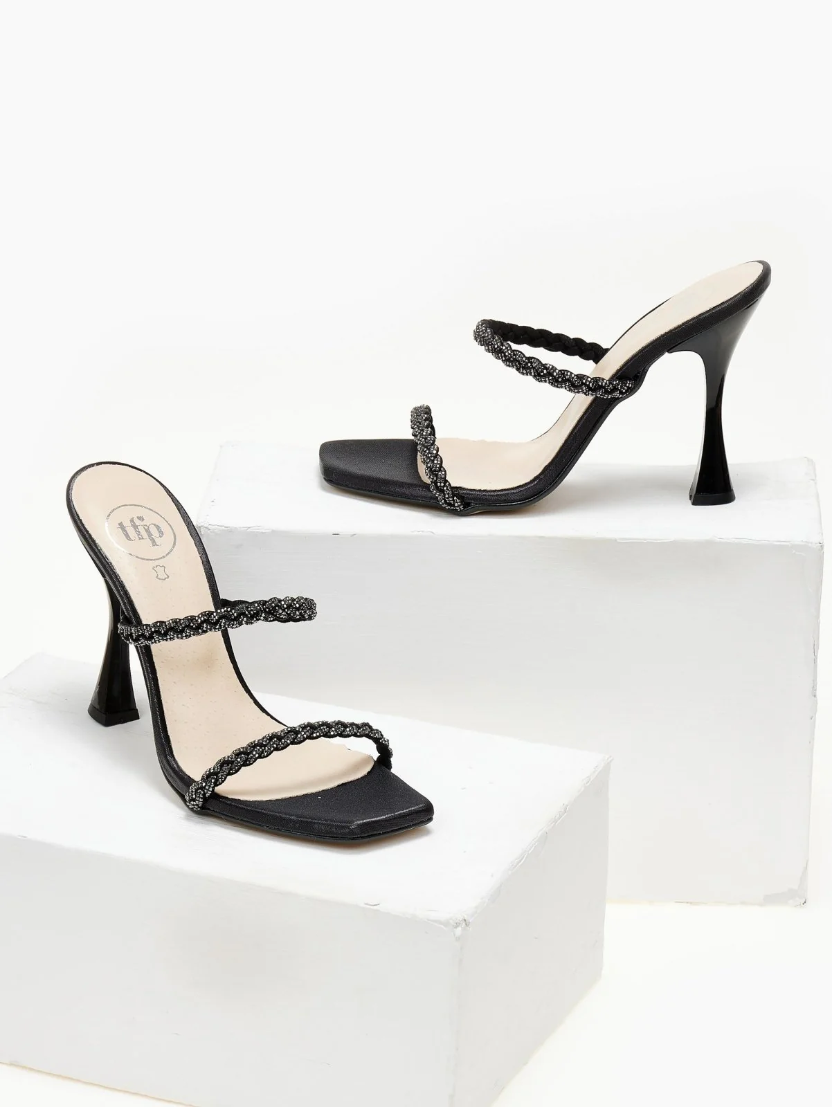 Γόβες Mules - Μαύρο - Image 6