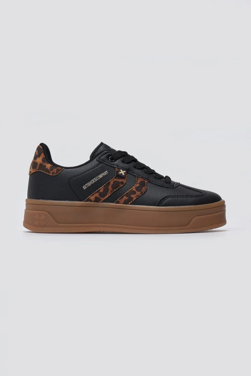 Αθλητικά παπούτσια flatform - Λεοπάρ - Image 3