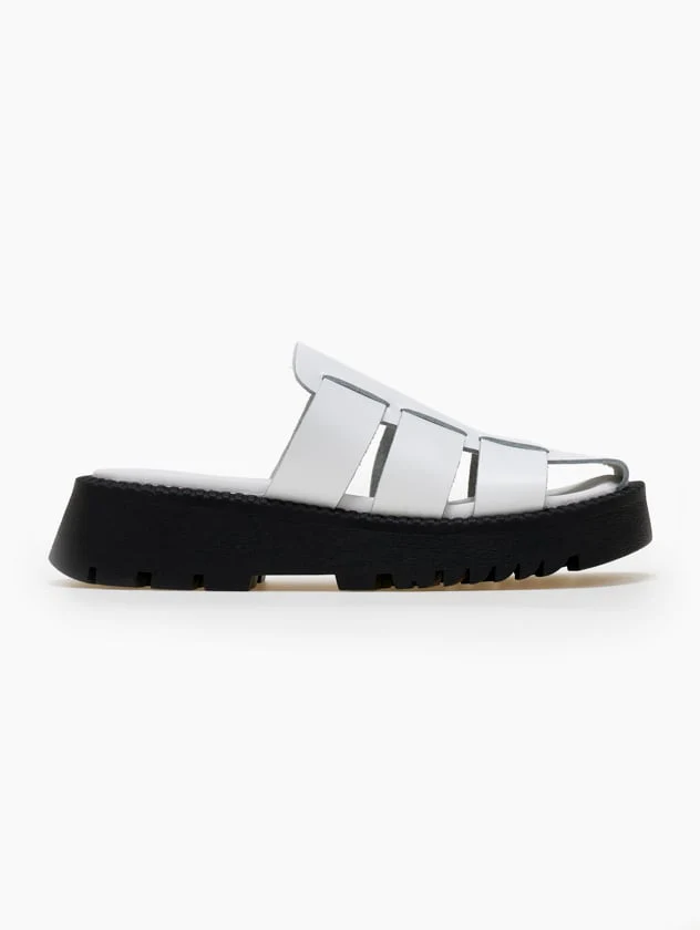 Σανδάλια flatforms fisherman - Λευκό - Image 6