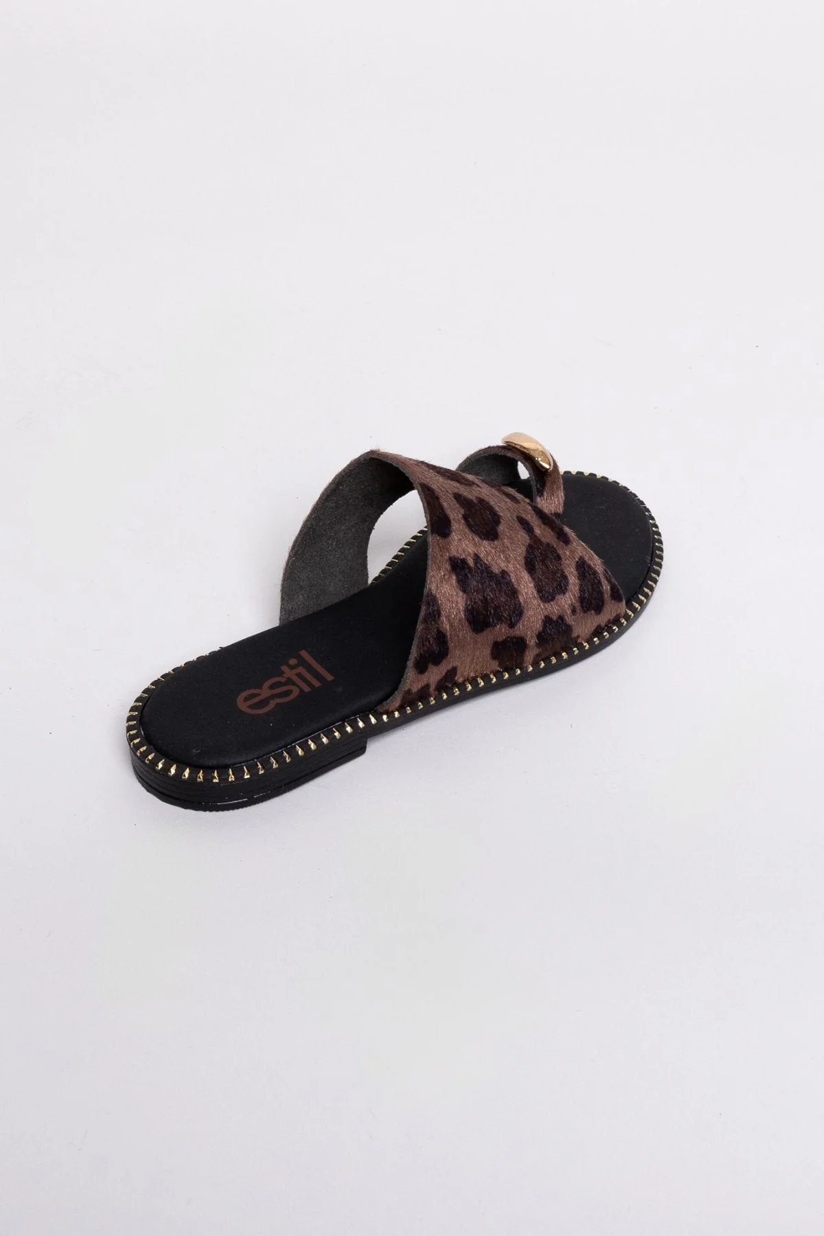 Σανδάλια animal print - Καφέ - Image 6