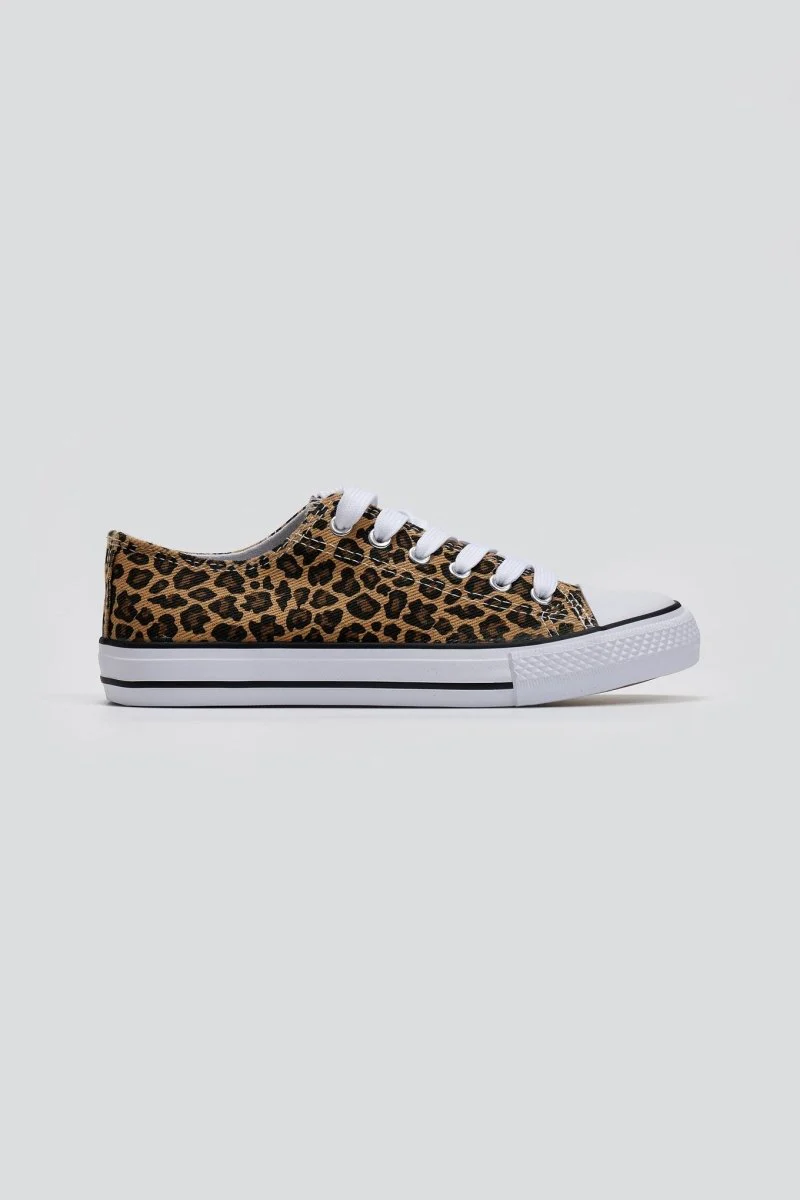 Πάνινα Sneakers - λεοπάρ - Image 6