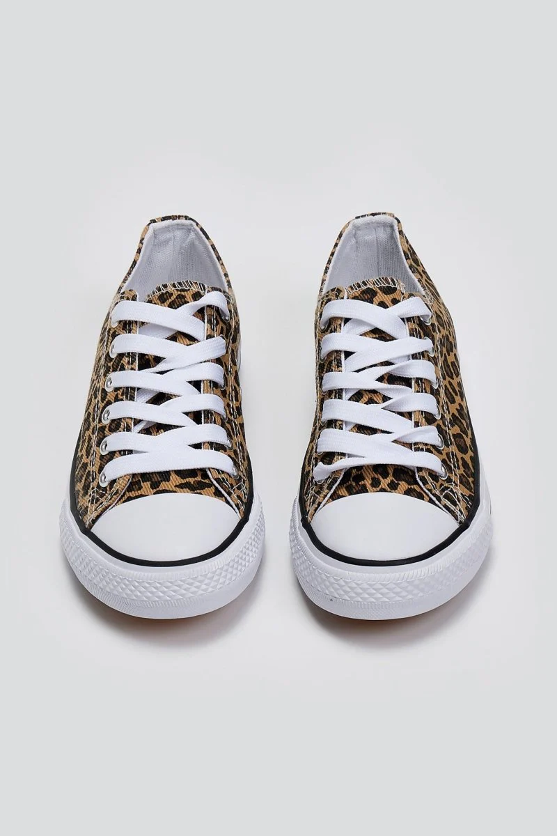 Πάνινα Sneakers - λεοπάρ - Image 9