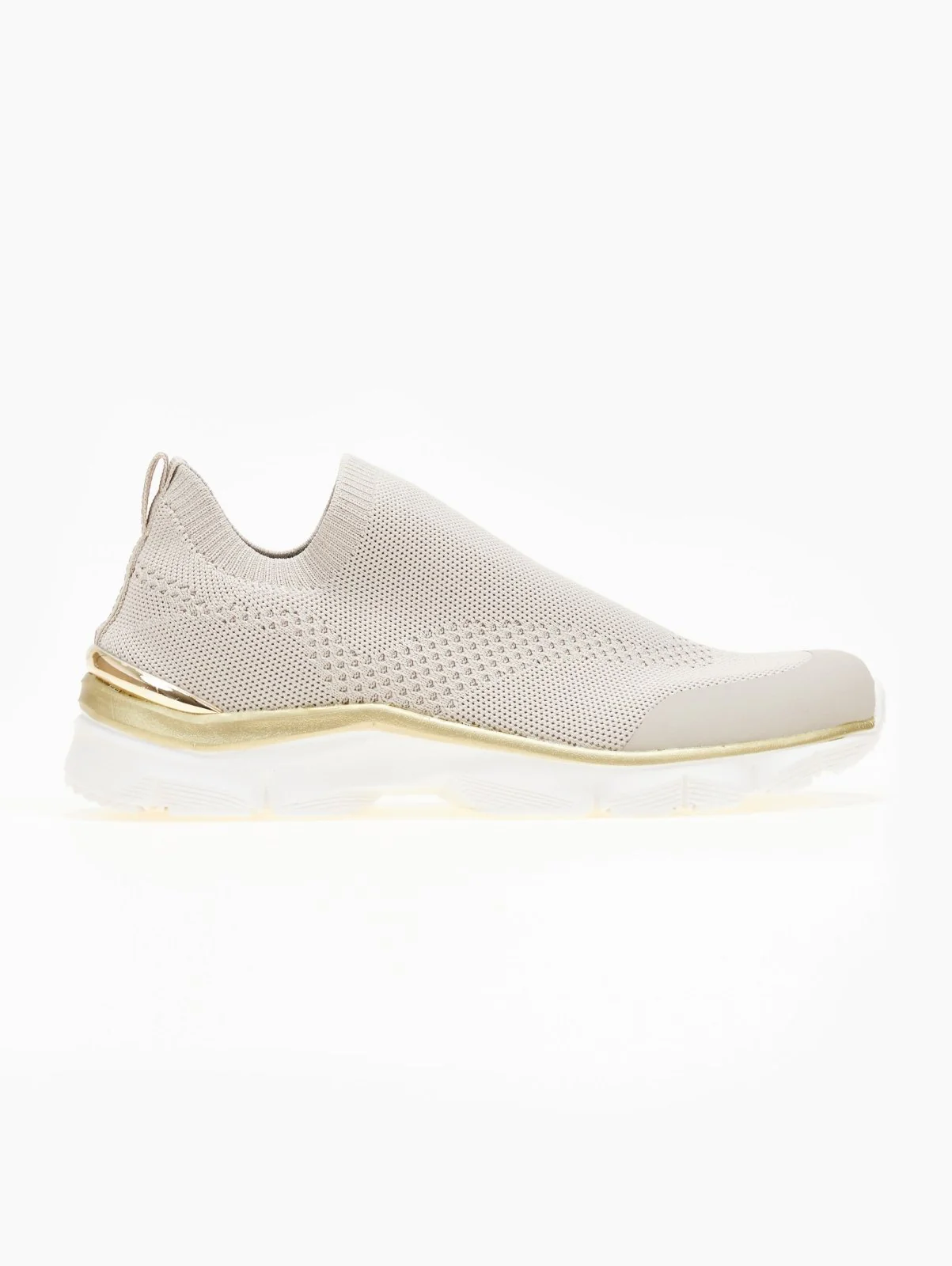 Slip On Sneakers - Μπεζ