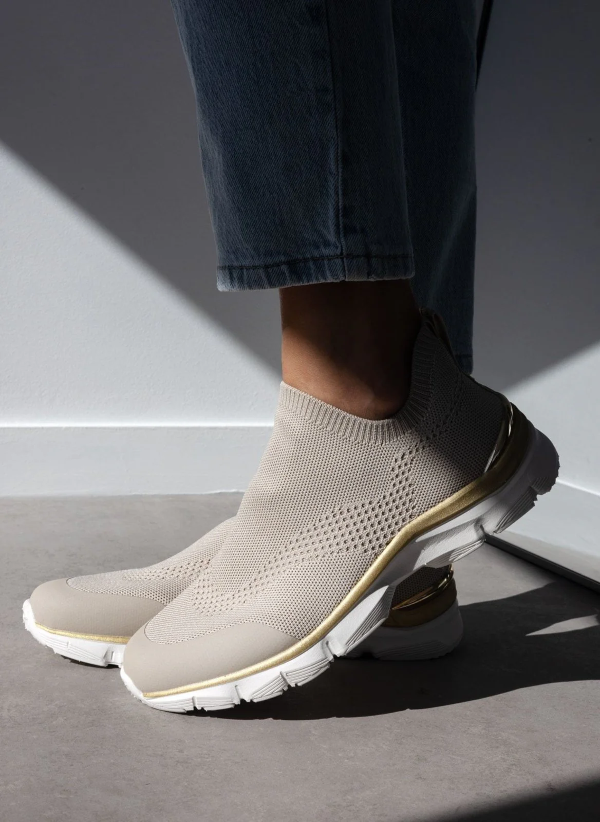 Slip On Sneakers - Μπεζ - Image 11