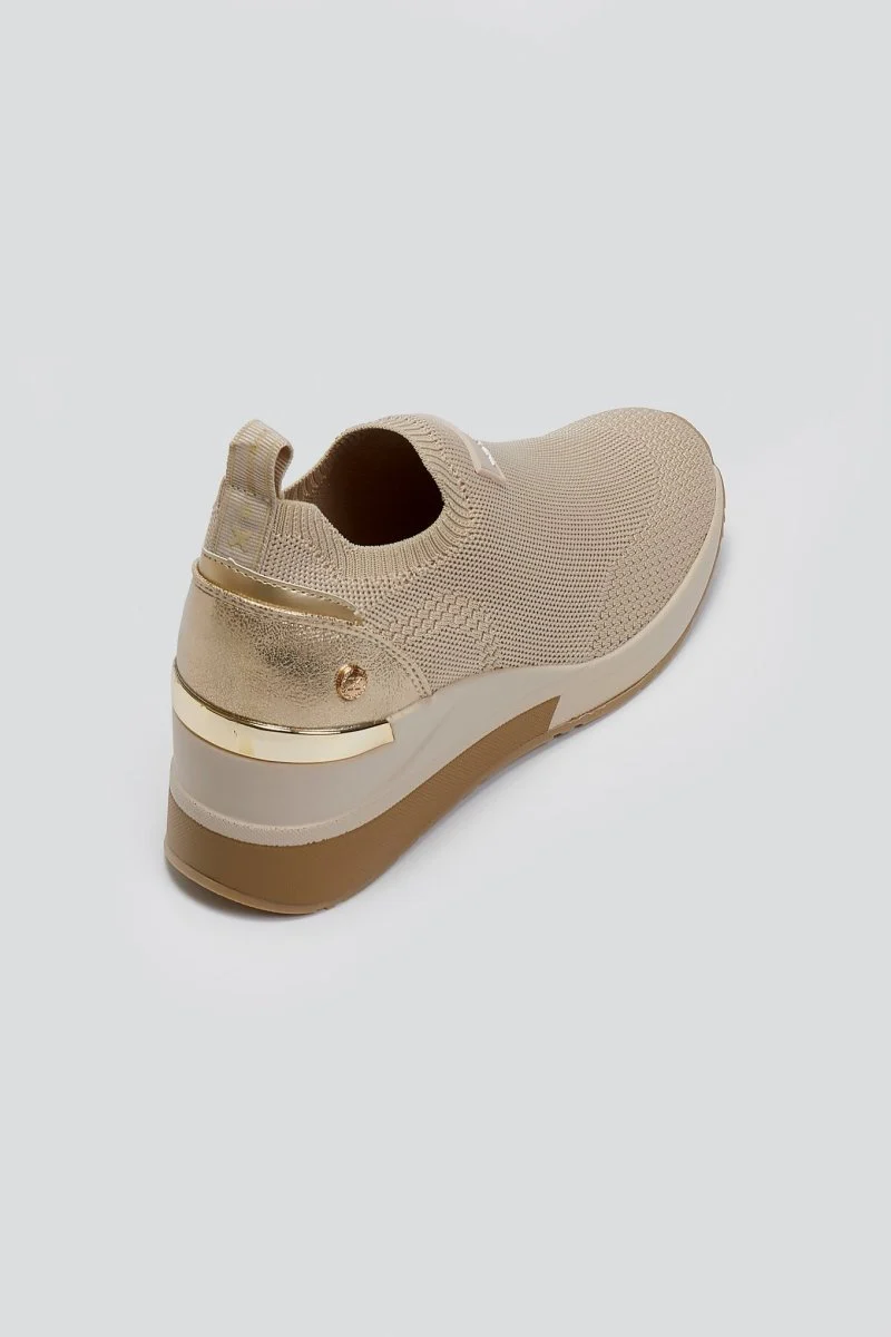 Wedge Sneakers - Μπεζ - Image 3