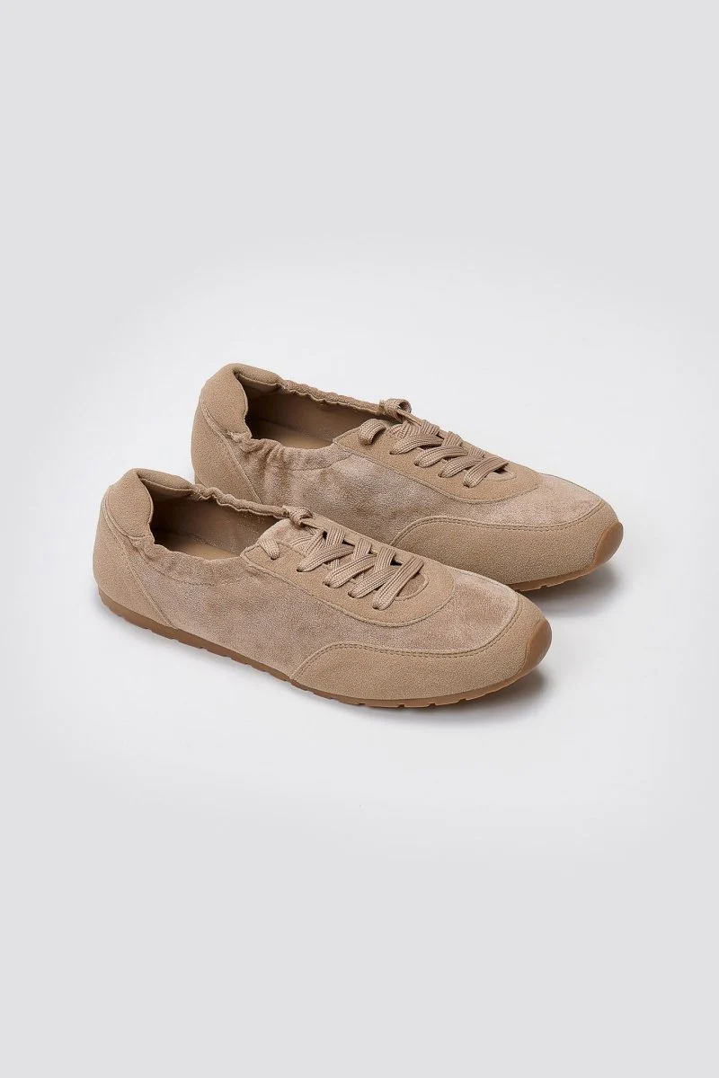 Σουέτ χαμηλά sneakers - ταμπά σουέτ - Image 8