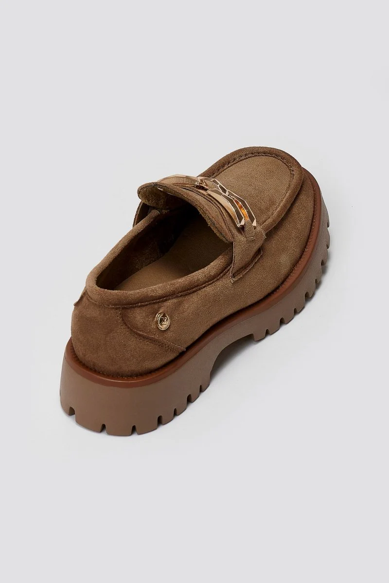 Suede Loafers - Μπεζ Σουέντ - Image 8